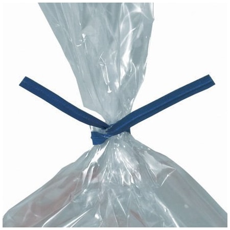 Bsc Preferred 6 x 5/32'' Blue Paper Twist Ties, 2000PK PBT6B